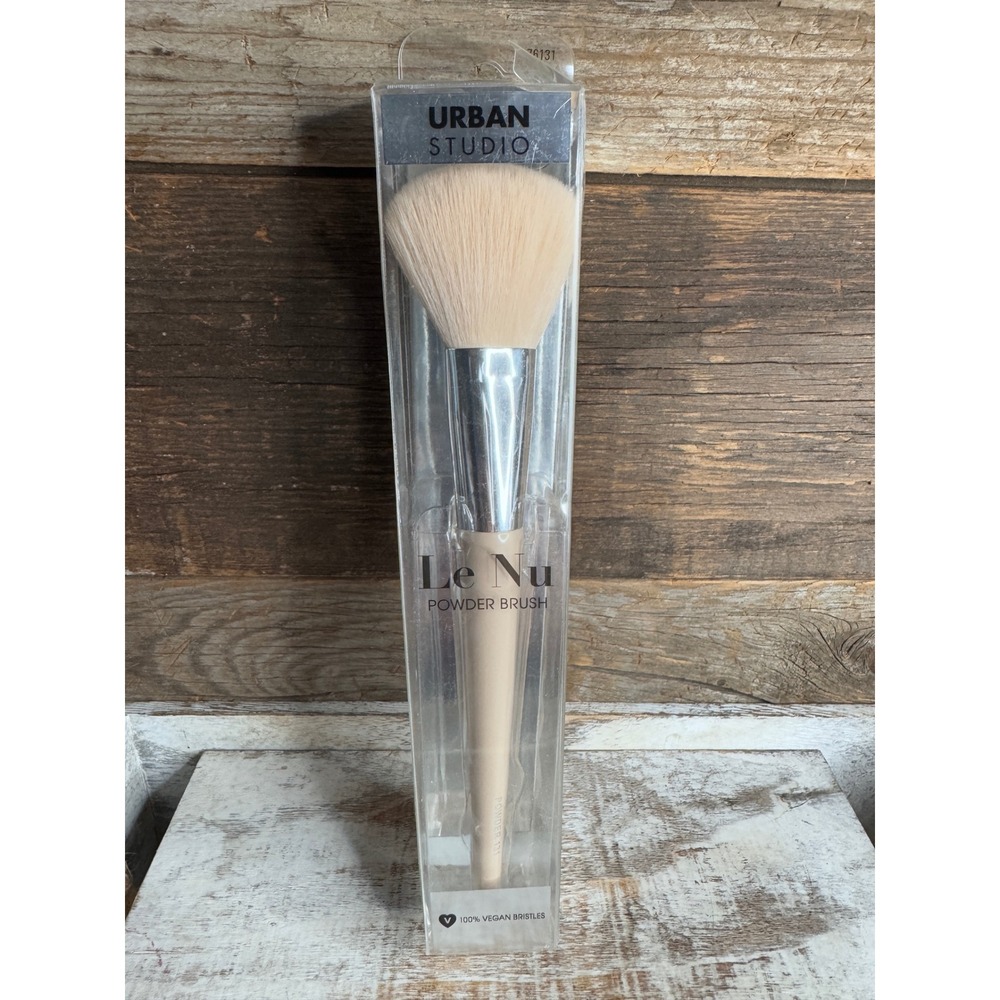 Urban Studio Le Nu Powder Brush Vegan Bristles NIB OS